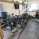 Freshly painted chassis.